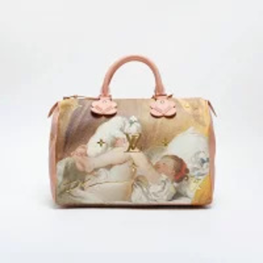 Louis Vuitton Handbag Speedy Pink Fregonard